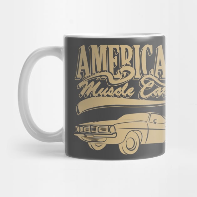 American muscle car by lakokakr